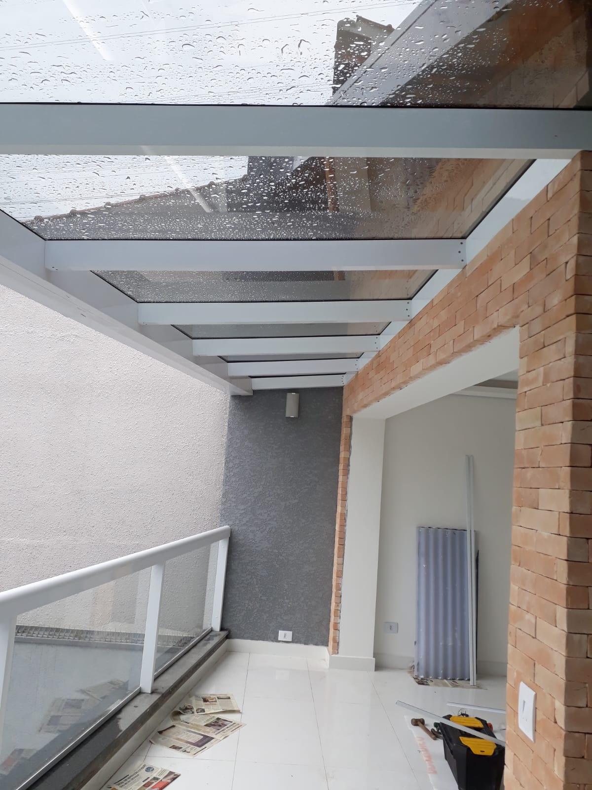 Coberturas em vidro