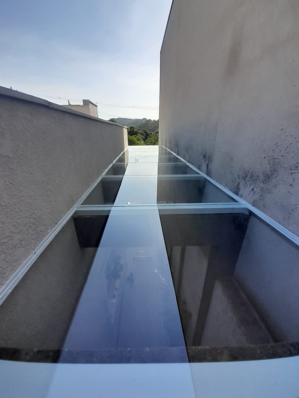 Coberturas em vidro — projeto 2