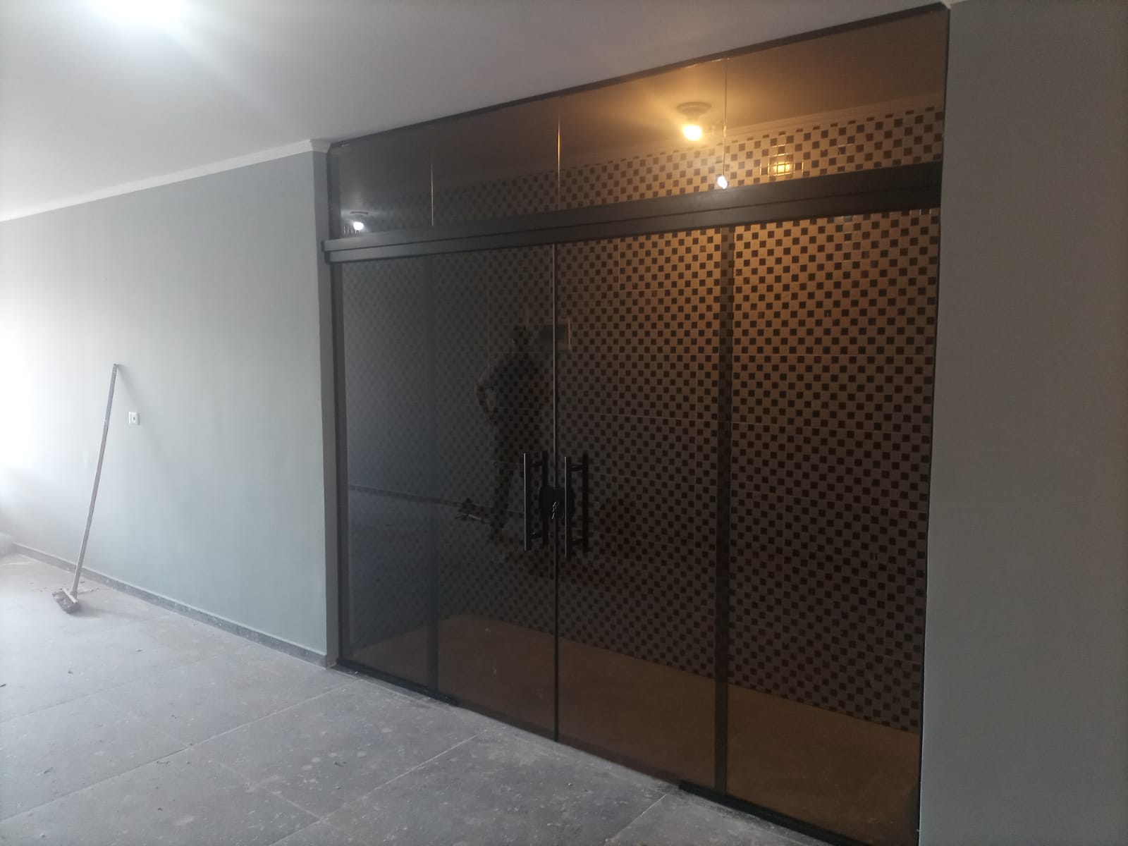 Portas em vidro